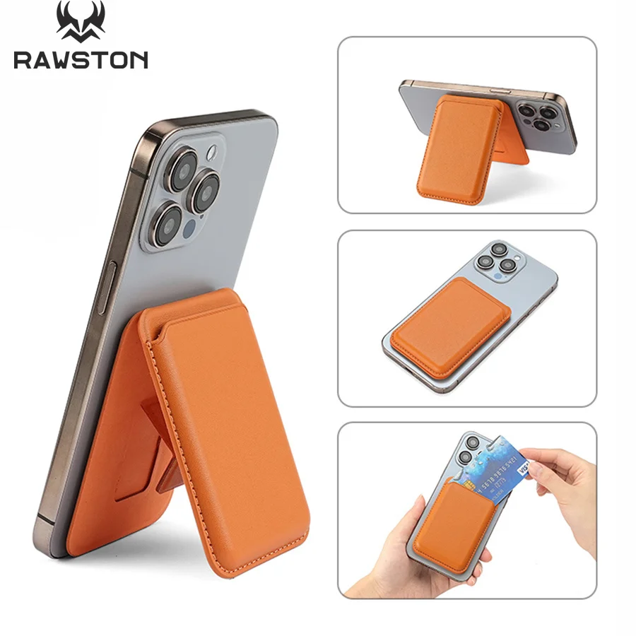Phone Accessories Useful - Custodia a portafoglio in pelle magnetica