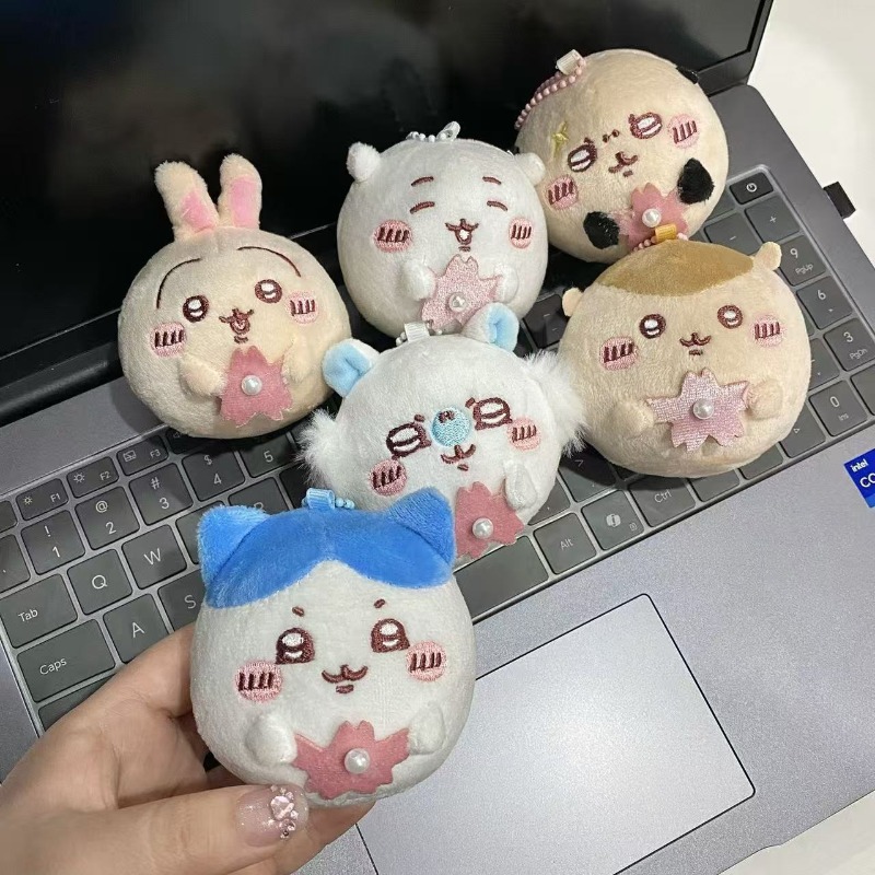 Phone Accessories Charms - Portachiavi in peluche della serie Sakura,