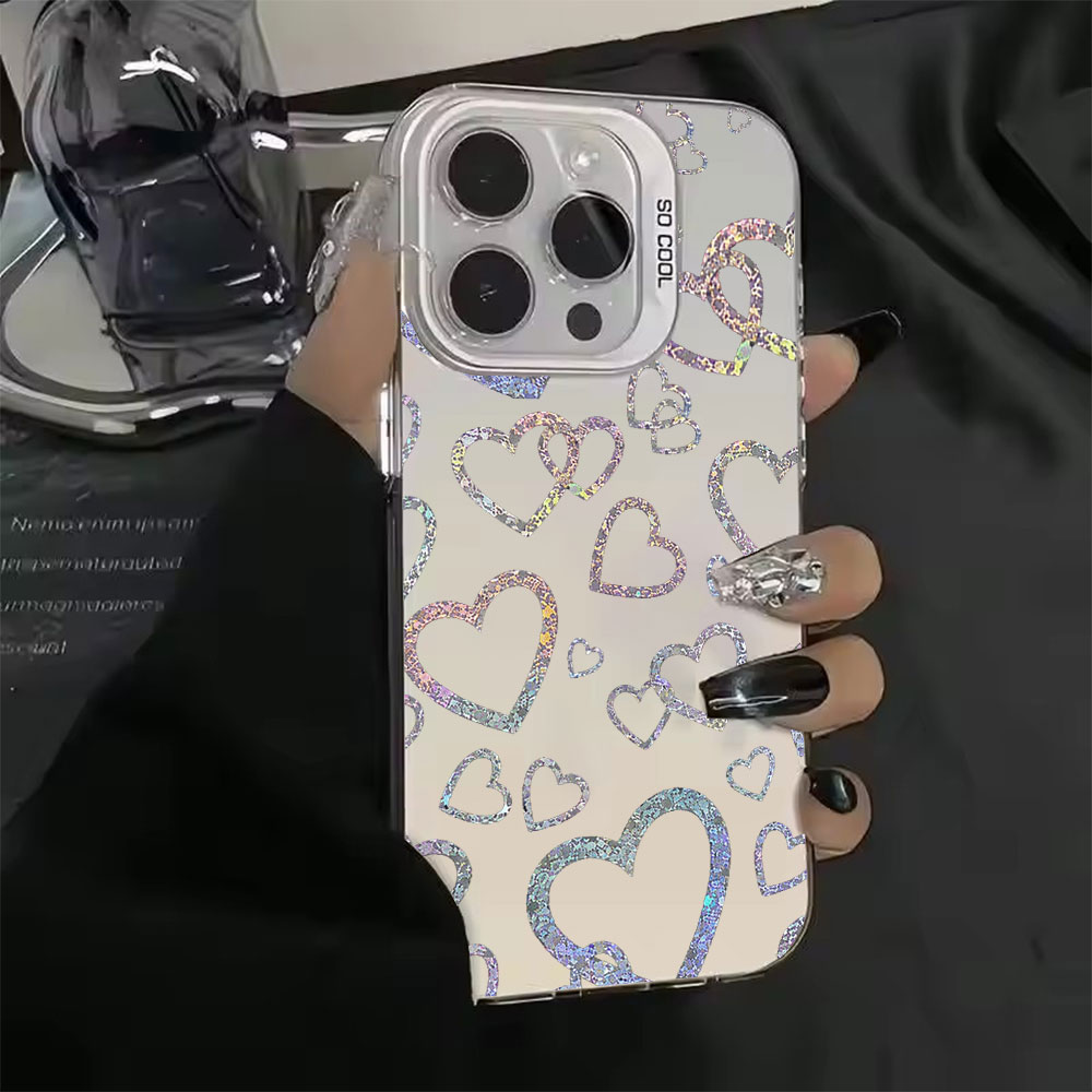 Custodia con stampa a cuori co - Apple Iphone 15 recensione e prezzo